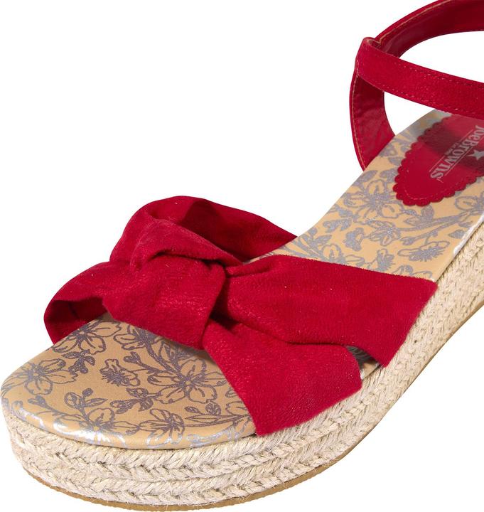 Actual product image Joe Browns Knot Detail Ankle Strap Platform Espadrille Sandals (38)