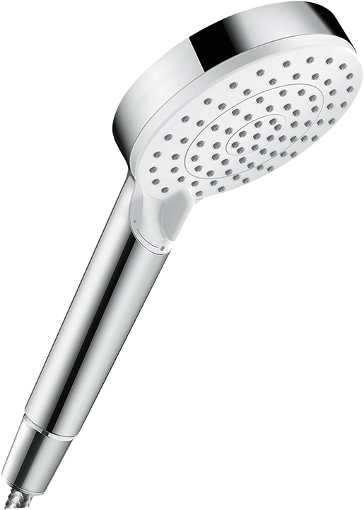 Immagine prodotto hansgrohe HG doccetta CROMETTA VARIO DN 15 versione EcoSm 9 l/min bianco/cromo (2 Tipi di raggi, 14 l/min)