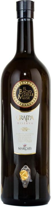 Immagine prodotto Marcati Grappa Riserva in 5 Liter Flasche mit Ausschenkhahn - 40%vol.