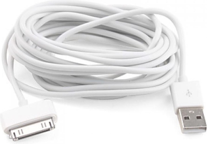 Produktbild PowerGuard 30-pin USB Lade- und Transferkabel für Apple iPhone iPad 3m (USB 2.0)