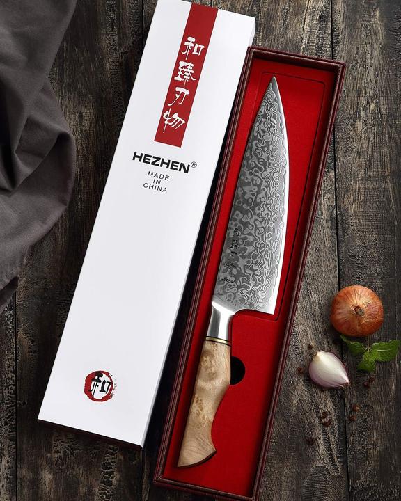 Produktbild Hezhen Kochmesser, 21cm, VG10 (21 cm)