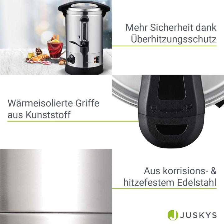 Produktbild Juskys Gluehweinkocher Teramo