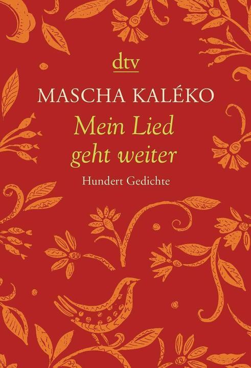 Immagine prodotto Mein Lied geht weiter (Tedesco, Masha Kaléko, 2007)