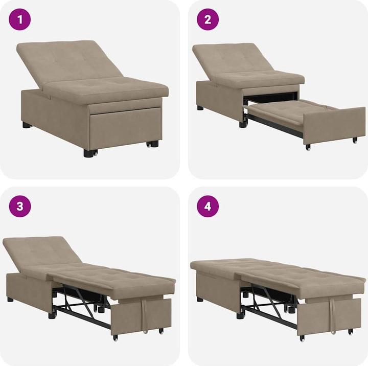 Produktbild vidaXL Schlafsofa