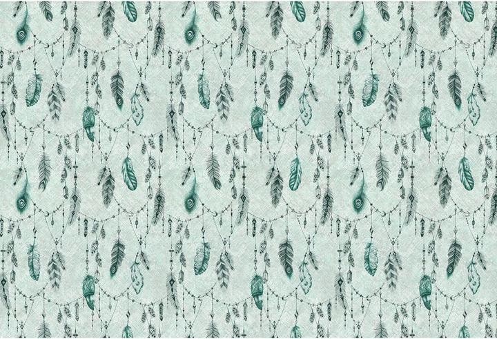 Actual product image Architects Paper Atelier 47 Boho Feather with feathers (400 x 270 cm)