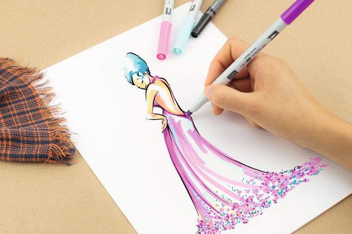 Image du produit Tombow Stylo à double brosse ABT PRO (Pastel, 12 x)