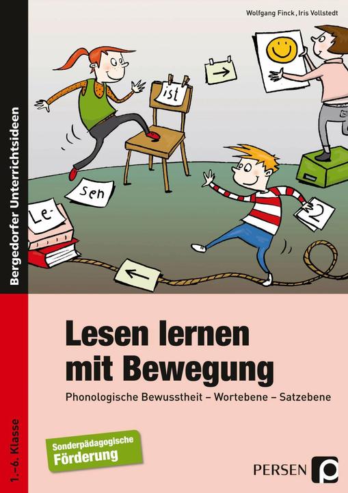 Image du produit Lesen lernen mit Bewegung (Allemand, Iris Vollstedt, Wolfgang Finck, 2013)