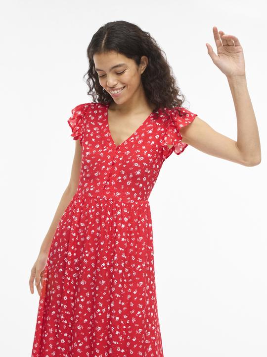 Image du produit Vila VIHIBIKI V-Ausschnitt Maxikleid (42)