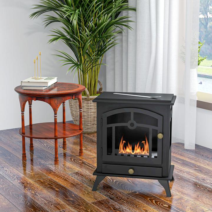 Actual product image Homcom Ethanol fireplace
