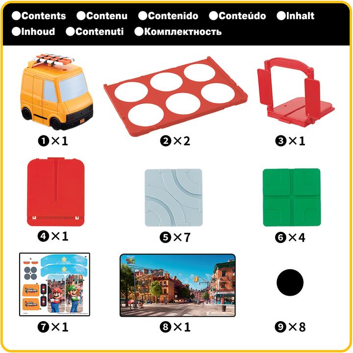 Actual product image Epoch Super Mario Route'N Go (English)