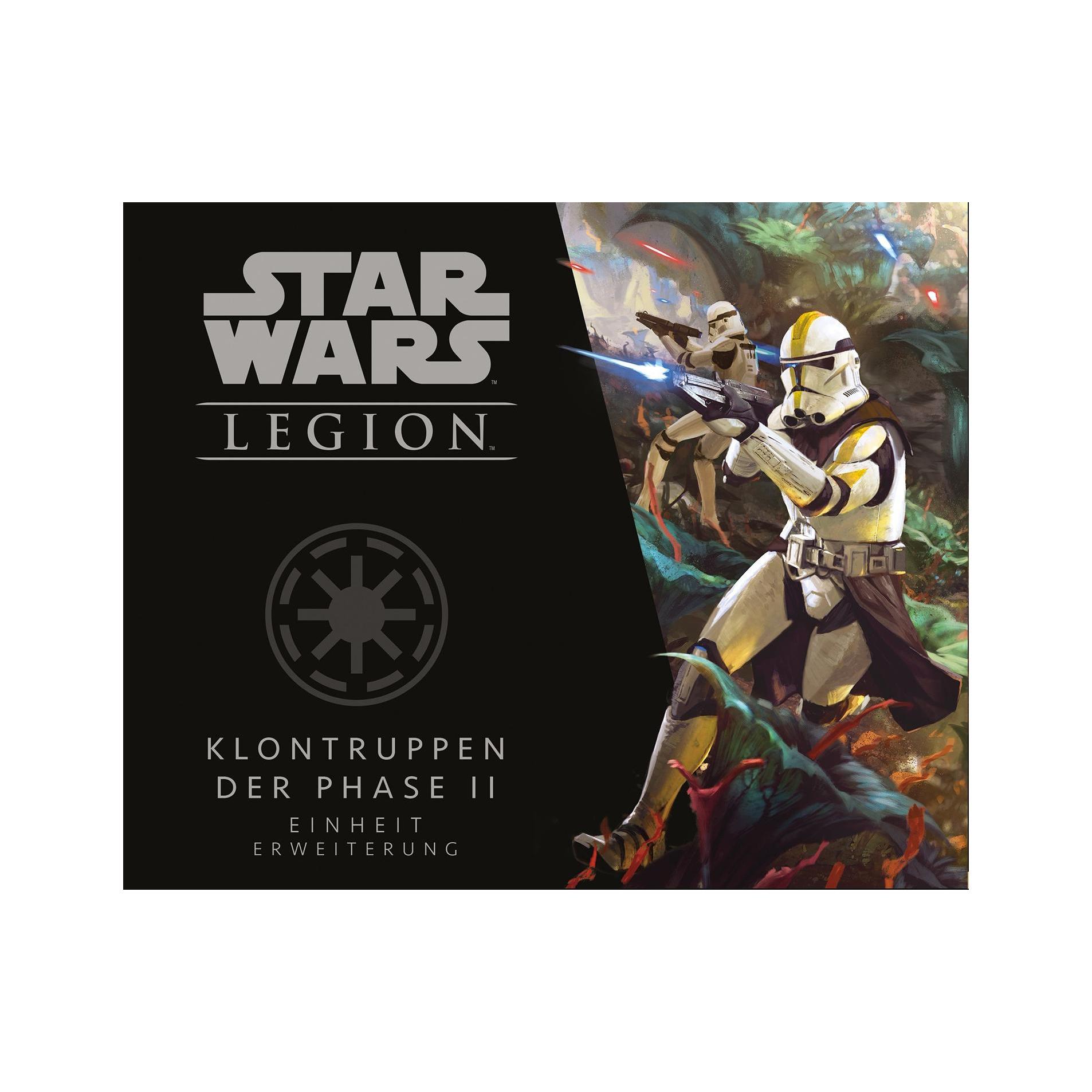Thumbnail - FFG FFGD4655 - Klontruppen der Phase II: Star Wars Legion, ab 14 Jahren (Erweiterung, DE-Ausgabe) (Deutsch)
