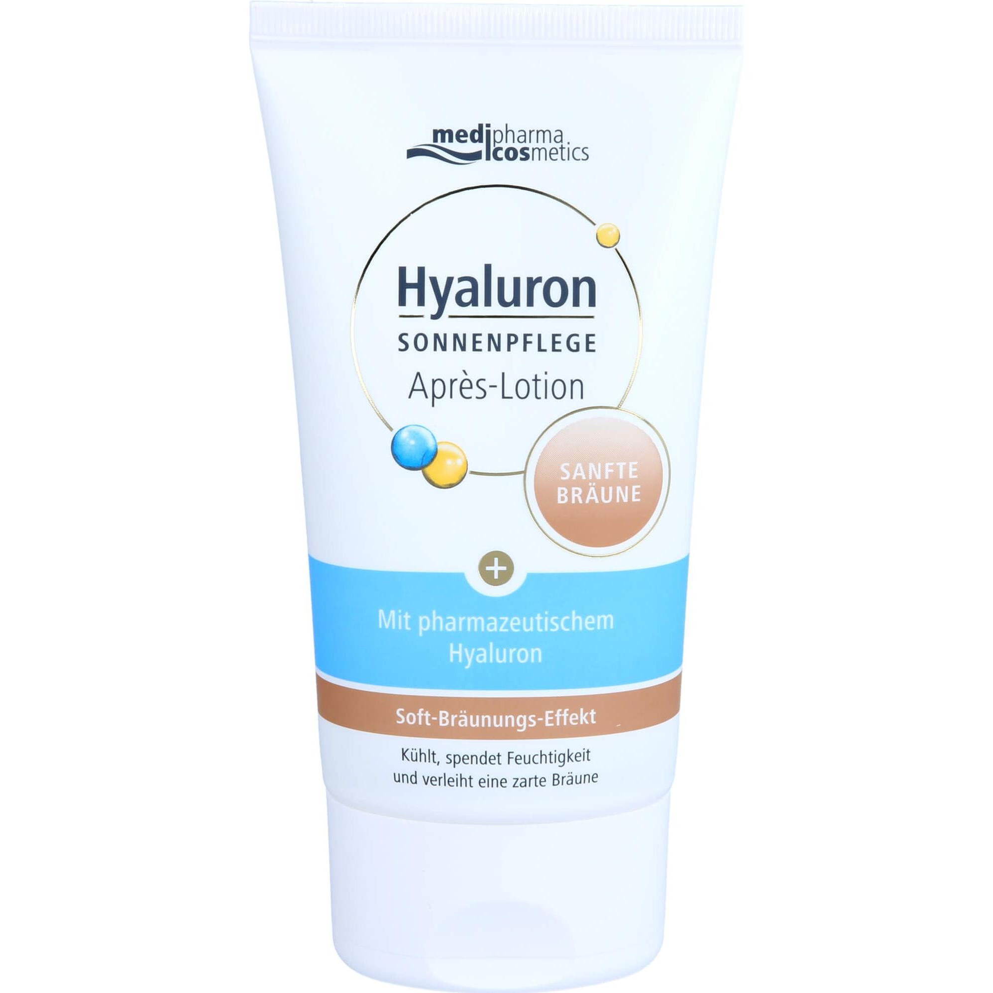 Medipharma, Sonnencreme, Hyaluron Sonnenpflege Apres-Lotion Sanfte Bräune, 150 ml LOT (Sonnenlotion, 150 ml)