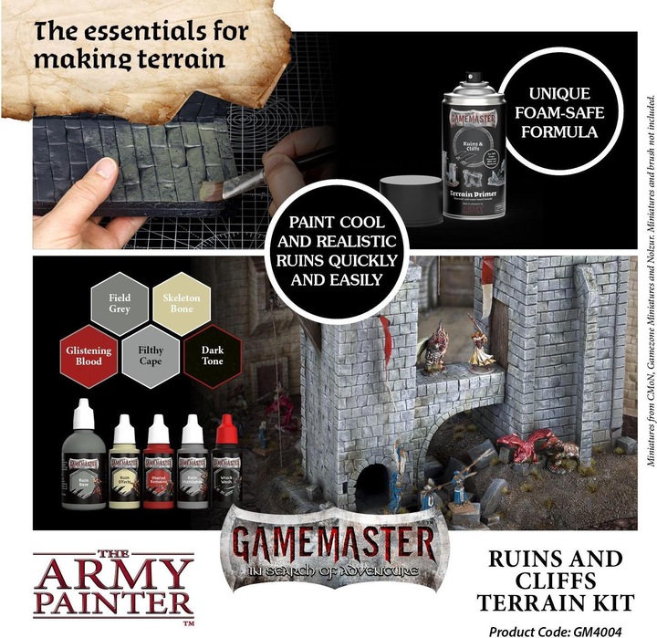 Produktbild Army Painter ARMG4004 - Gamemaster: Ruins & Cliffs Terrain Kit