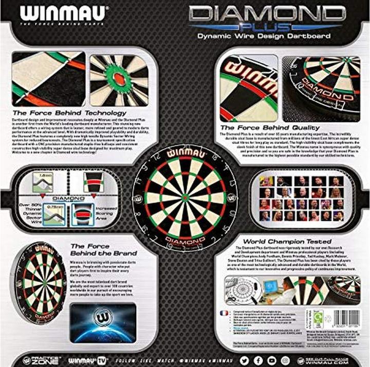 Produktbild Winmau Diamond Plus Bristle Board