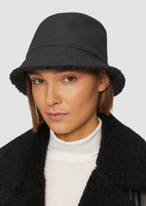 Actual product image S.Oliver Hut Wendehut mit Teddyplüsch-Futter