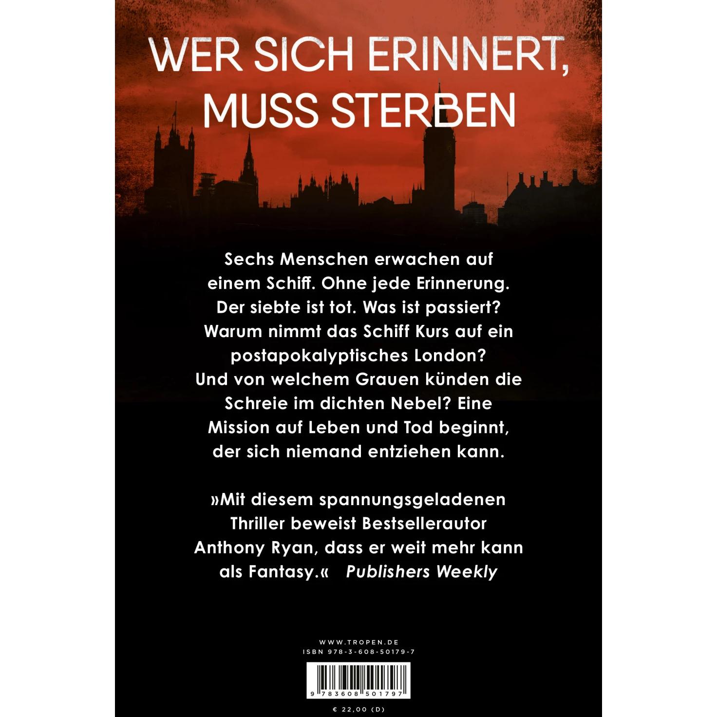 Thumbnail - Ein Fluss so rot und schwarz, Belletristik von Anthony Ryan