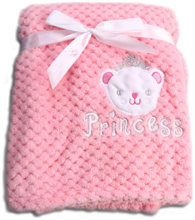 Actual product image Cangaroo Fleece baby blanket Freya 80x110cm (80 x 110 cm)