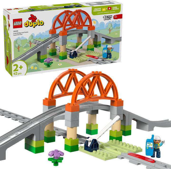 Image du produit LEGO Pont ferroviaire et rails - Kit d'extension (10426)