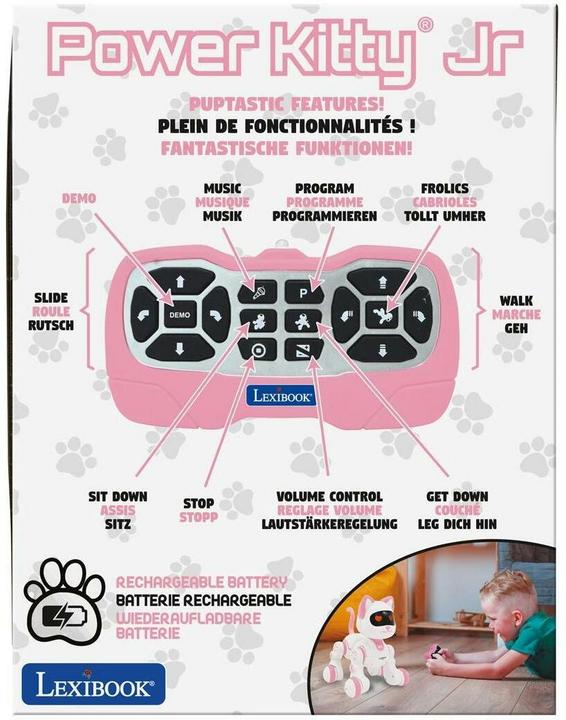 Produktbild Lexibook Power Kitty Junior – My robotic cat (KIT01) (Deutsch)