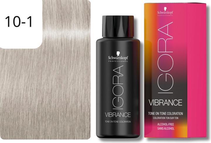 Actual product image Schwarzkopf Professional IGORA VIBRANCE Tone On Tone Colouration (10-1 Cendre soft)