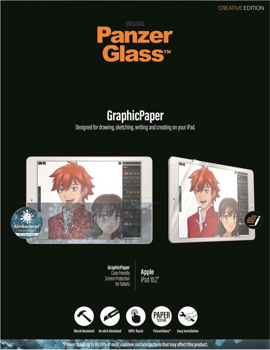 Produktbild PanzerGlass GraphicPaper (1 Stück, iPad 2019 (7. Gen), iPad 2020 (8. Gen))