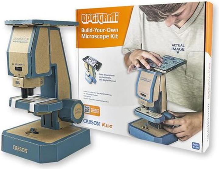 Produktbild Carson Optigami Mikroskop-Bausatz für Kinder