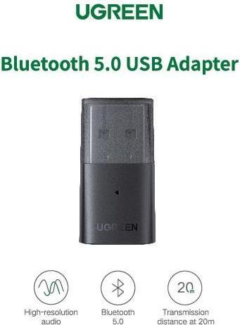 Immagine prodotto Ugreen Bluetooth 5.0 USB Adapter (Trasmettitore e ricevitore)