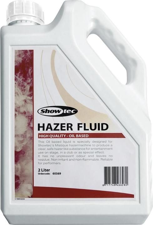 Actual product image Showtec MHL-2 Hazer Fluid 2 liters