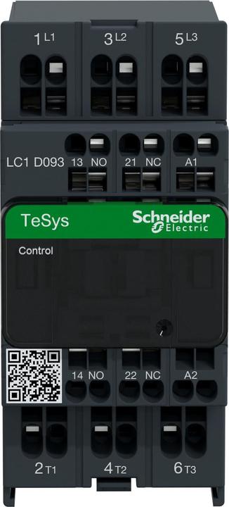 Actual product image Schneider Electric Contactor 3 pole NO contact 9A 230VAC