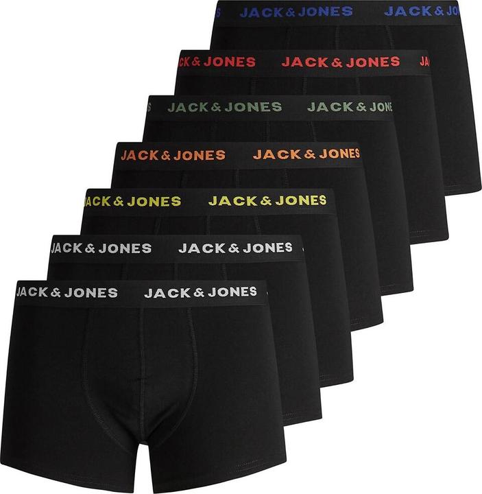 Image du produit Jack & Jones Jacbasic Trunks 7 Pack Noos (L, paquet de 7)