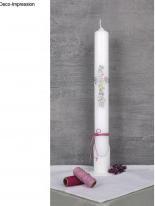 Image du produit Rayher Bougie conique, 4cm ø, blanc