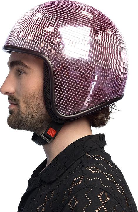 Produktbild Boland Helm Discokugel rosa