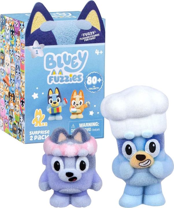 Actual product image Bluey Fuzzies – Mini Figures – 2 pack (90452)