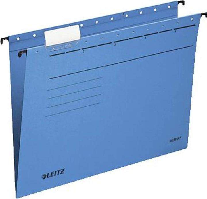 Actual product image Leitz Suspension file Alpha (A4, 5 x)