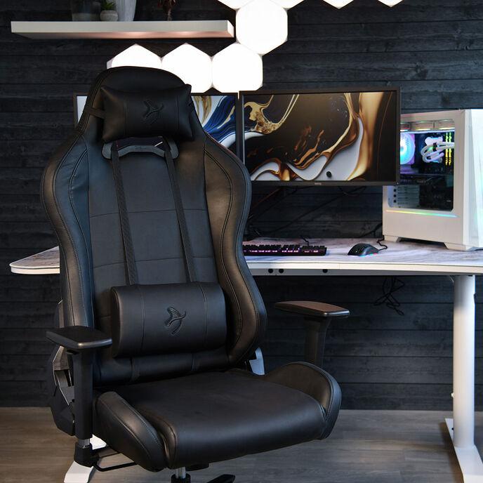 Image du produit Arozzi Chaise de jeu Torretta SoftPU - Noir pur