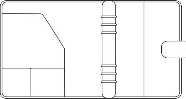 Actual product image Chronoplan Schedule planner (A5)