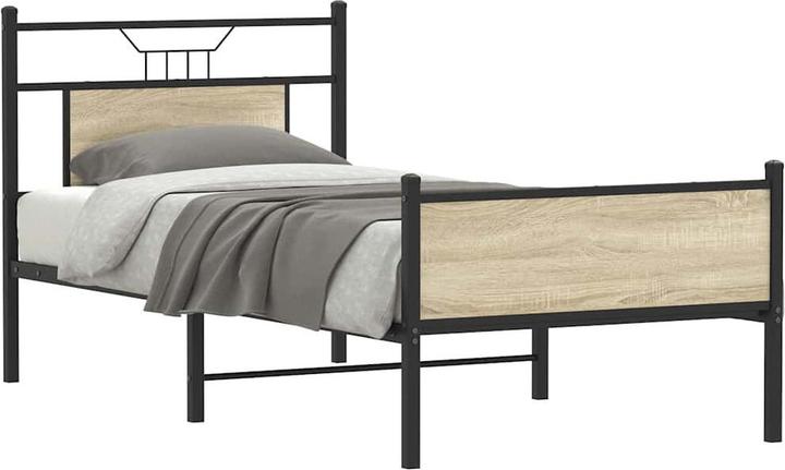 Actual product image vidaXL Bettgestell (75 x 190 cm)