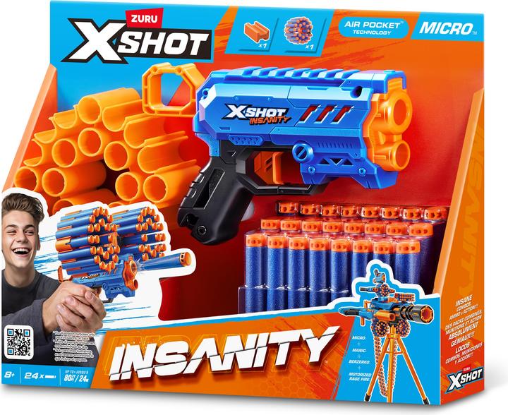 Produktbild Zuru X-Shot Insanity Micro (24 Darts)