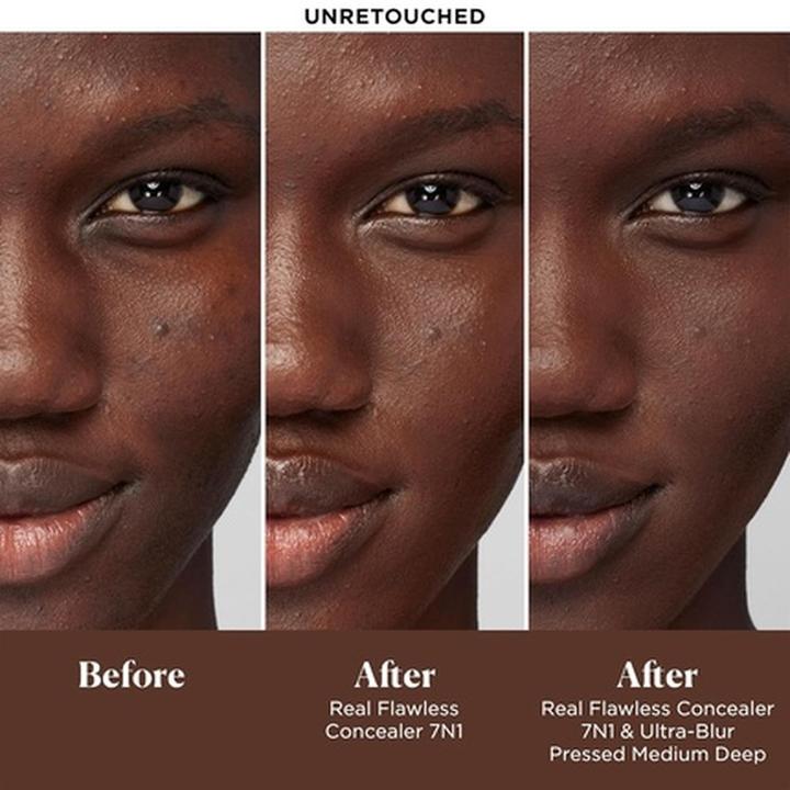 Actual product image Laura Mercier Powder Translucent Pressed Setting Powder Ultra-Blur Translucent Medium Deep / 6,5 g (Medium Deep, Translucent)