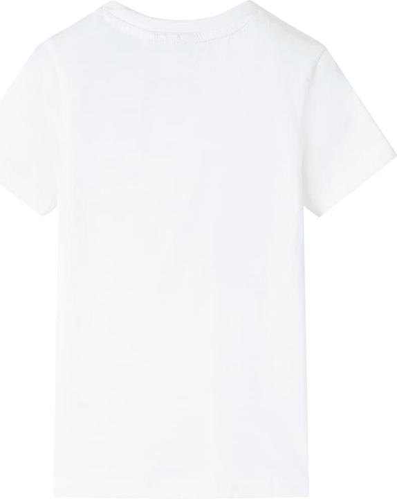 Produktbild vidaXL Kinder-T-Shirt Ecru 104,Material: 100 % Baumwolle,Farbe (104)