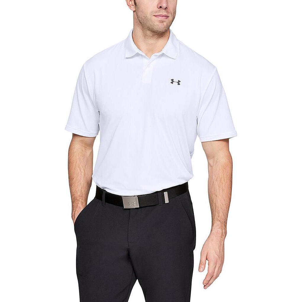 Thumbnail - Under Armour, Herren, Shirt, Poloshirt UA Performance Polo 2.0, Weiss, (M)