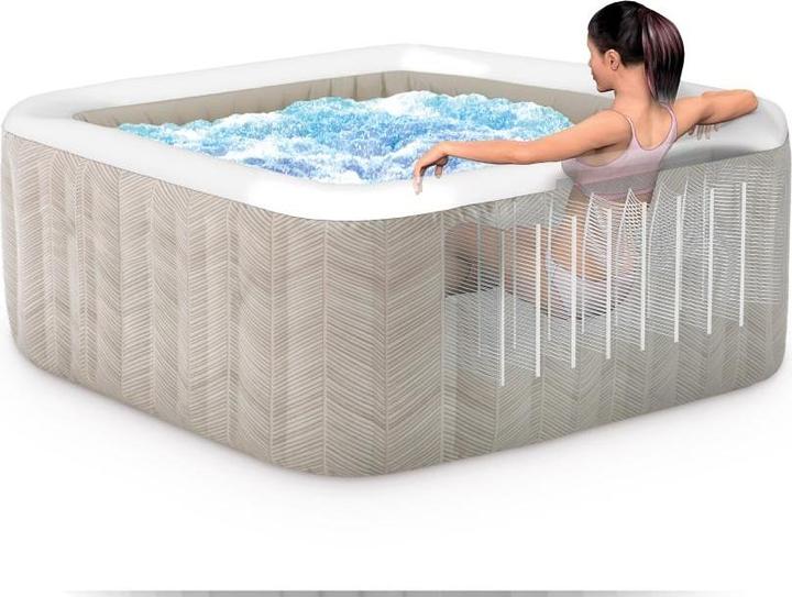Immagine prodotto Intex Chevron Deluxe Square Bubble Spa Set (4 pers.)