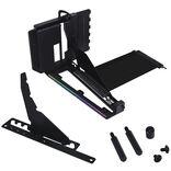 Image du produit Lian-Li Multi-Directional Vertikales GPU-Bracket, mit PCIe 5.0-Riser-Kabel - schwarz