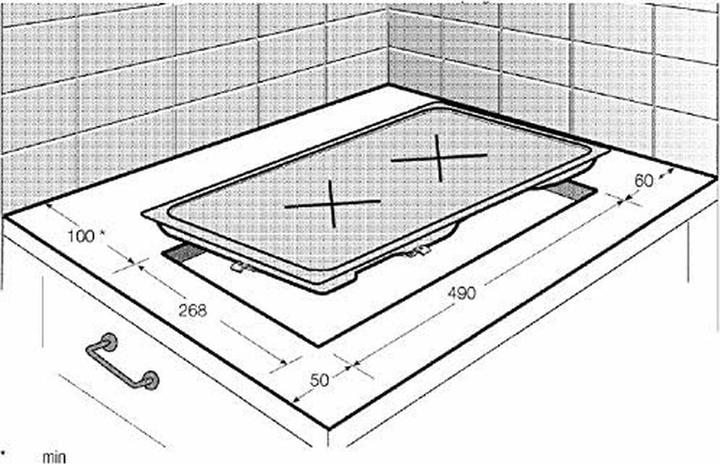 Actual product image Beko HDMC32400TX (5.10 cm, Glass ceramic hob)