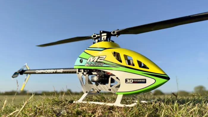 Actual product image OMPHobby OMP Heli M2 V3 PRO Micro Helikopter Viper-Gelb