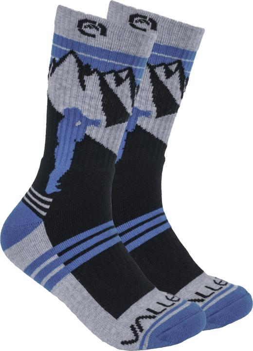 Produktbild Vallerret Merino Wool Sock - Blue - EU 41-46 (41 - 46)