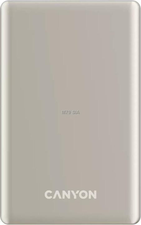 Canyon OnPower 505 - Powerbank - 5.000 mAh - in USB-C - out USB-C PD 20W + Wireless Magnet 1 (5000 mAh, 20 W)