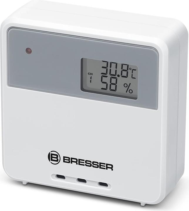 Actual product image Explore Scientific Bresser Optics ClimateTemp NDV Anthracite, Metallic, Silver LCD DC/Battery