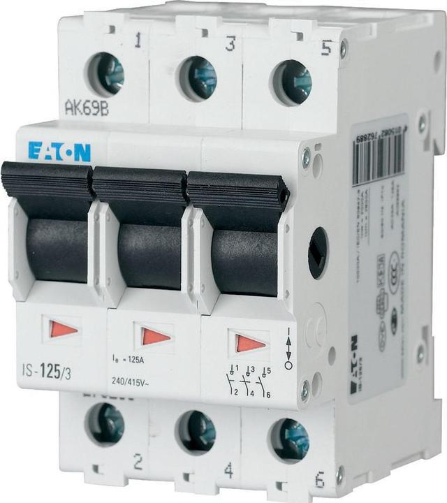 Eaton Hauptschalter 3p 240V 16A
