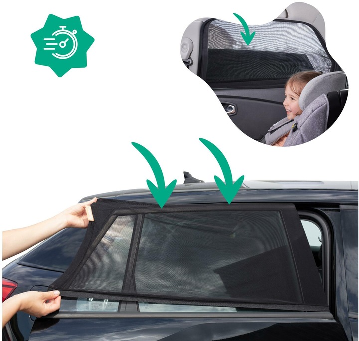 Actual product image Badabulle Car sun visors